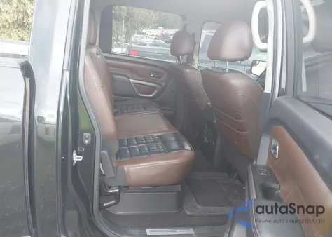 2019 Nissan Titan Platinum Reserve from USA, damaged, VIN 1N6AA1E50KN511822